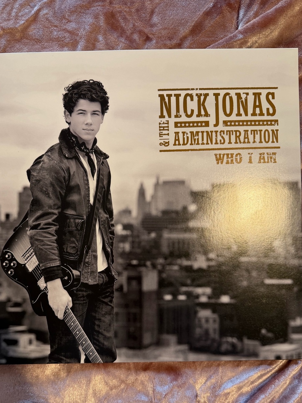 NICK JONAS AND THE ADMINISTRATION: WHO I AM Vinyl Record, Milky Clear Variant
